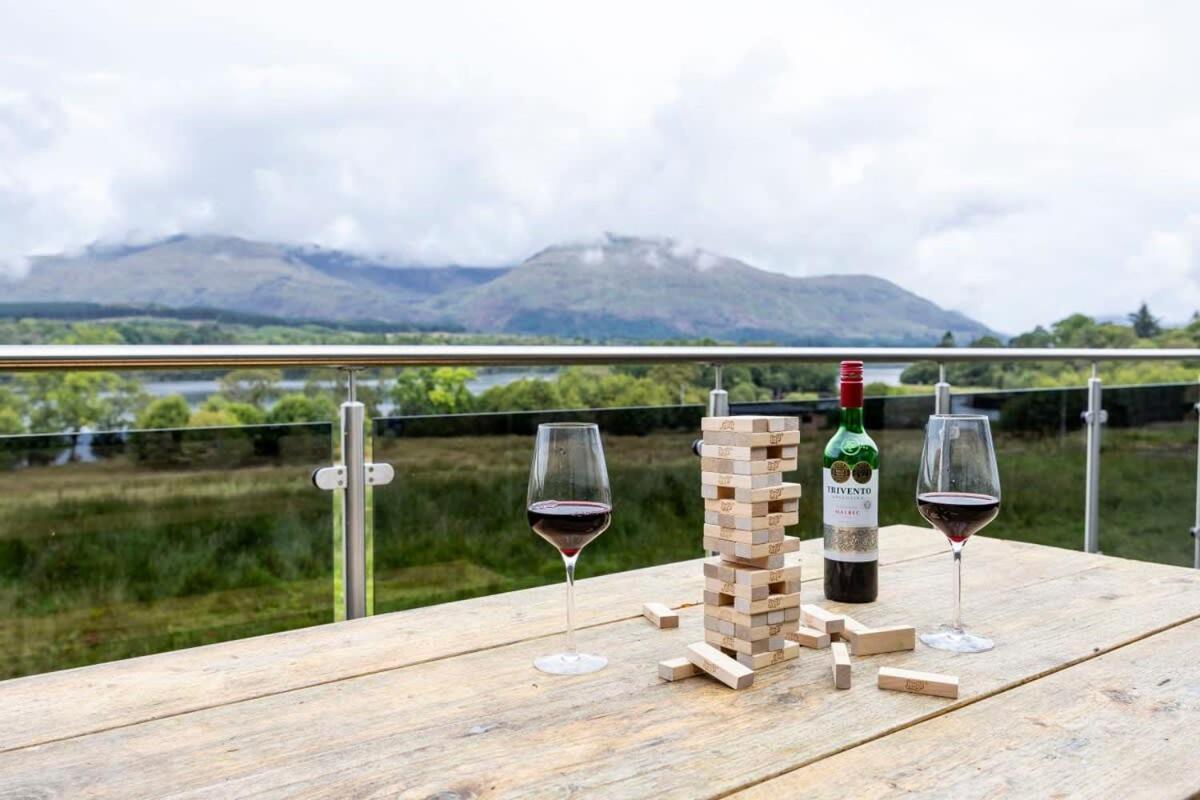 New Build Lodge With Stunning Views Of Loch Awe Hayfield  Экстерьер фото